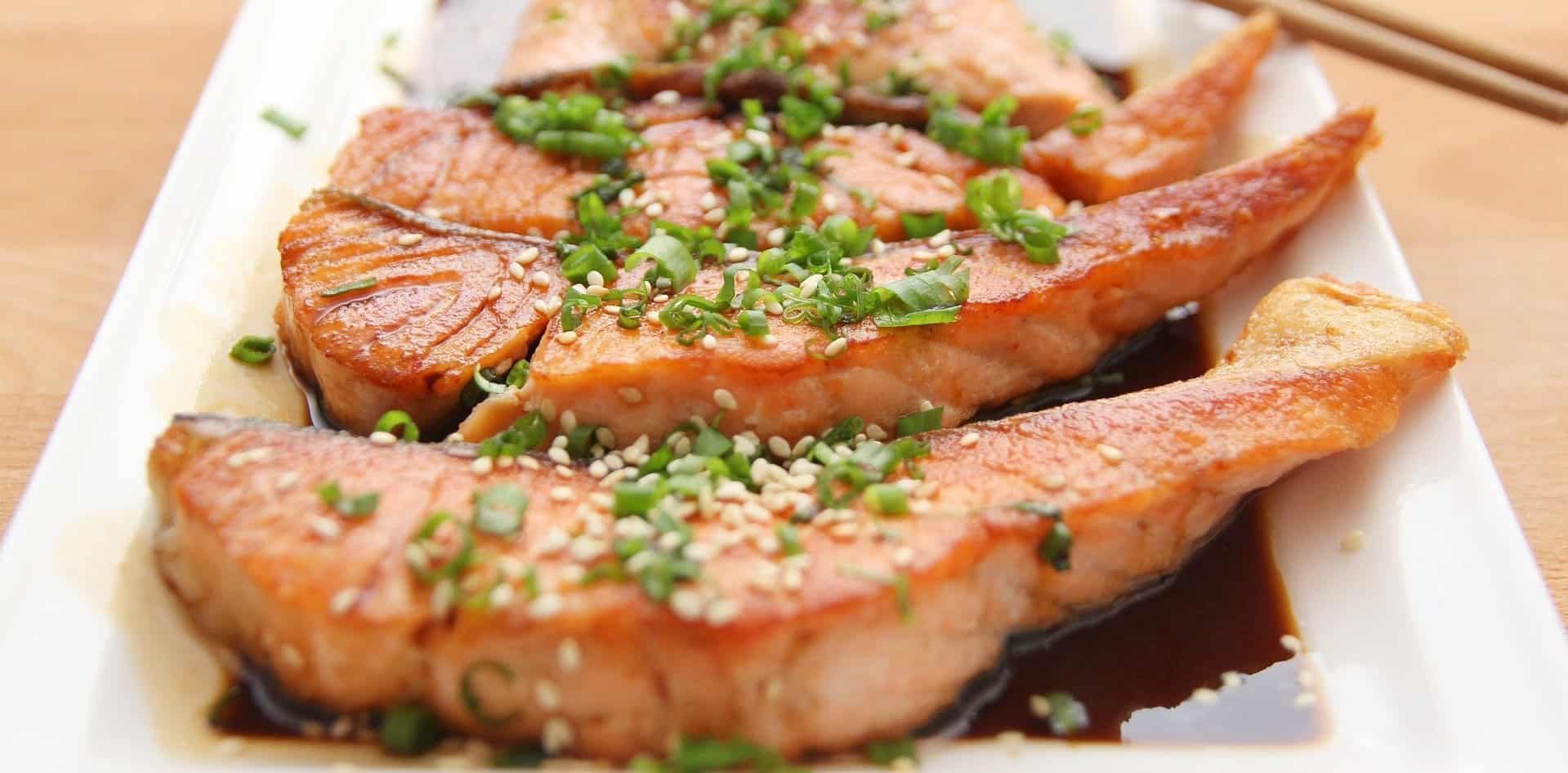 Salmon-teriyaki