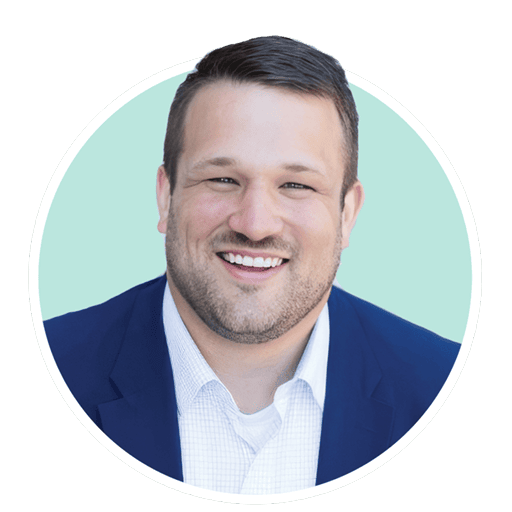 Portrait of Cody Fair, Noom’s Chief Commercial Officer, highlighting leadership in market expansion, strategic partnerships, and commercial operations within the digital health industry.