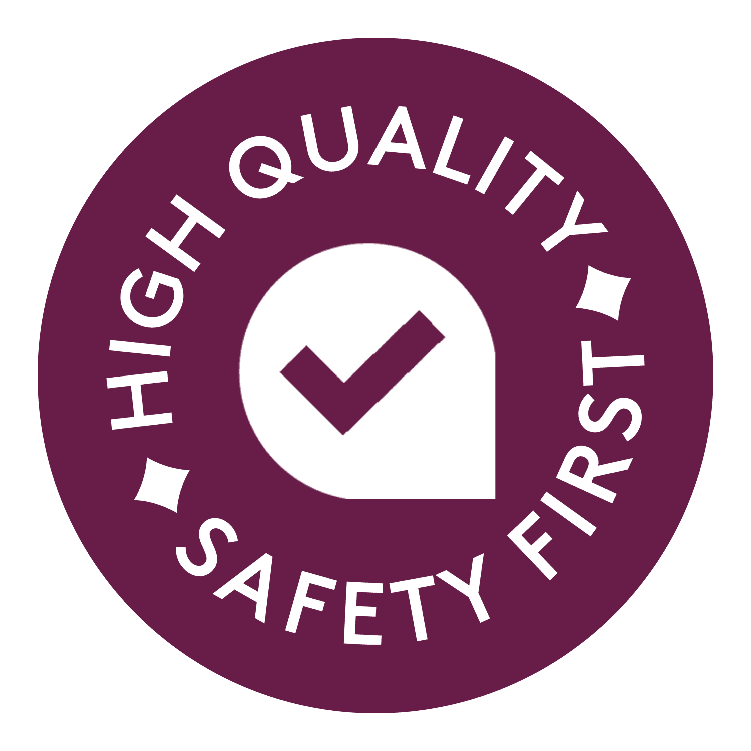 High Quality badge