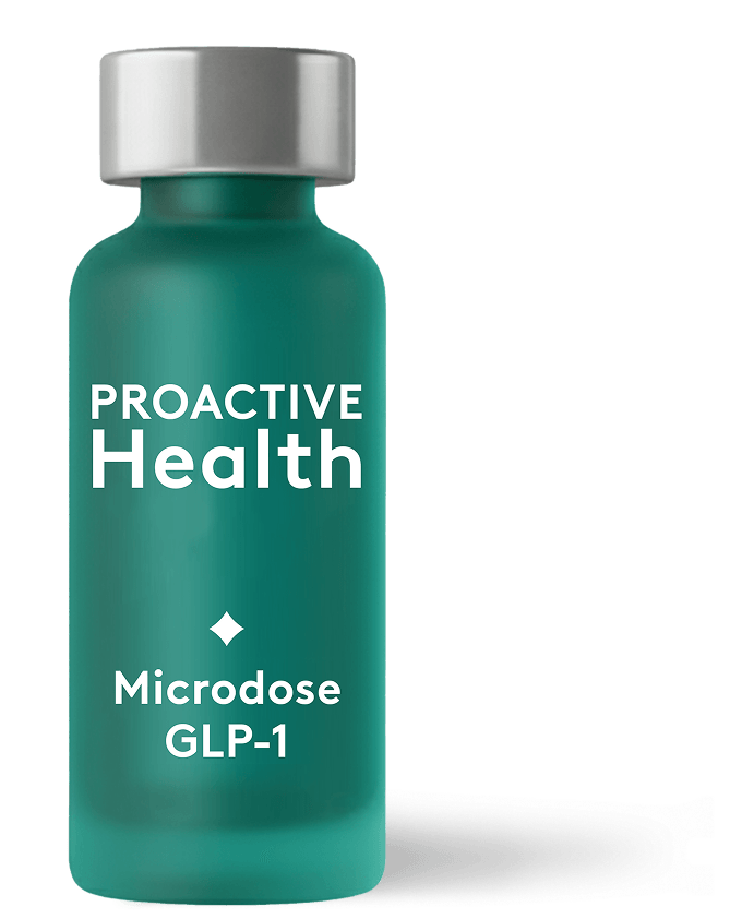 Proactive Health Microdose GLP-1 medication vial