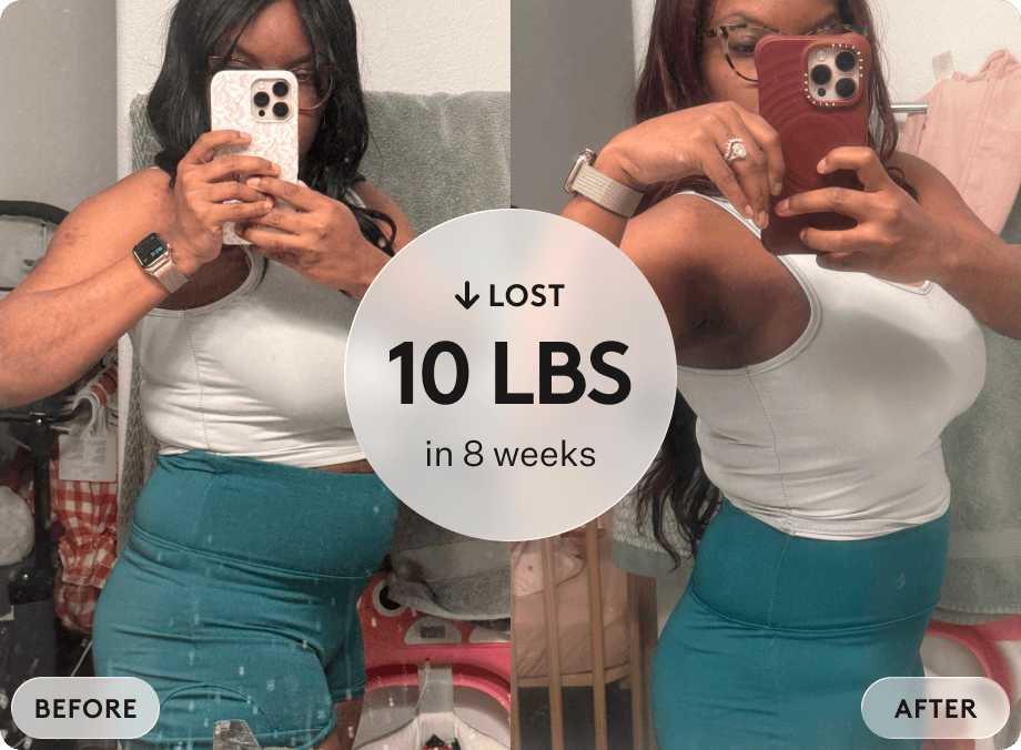 Naomi B. before and after