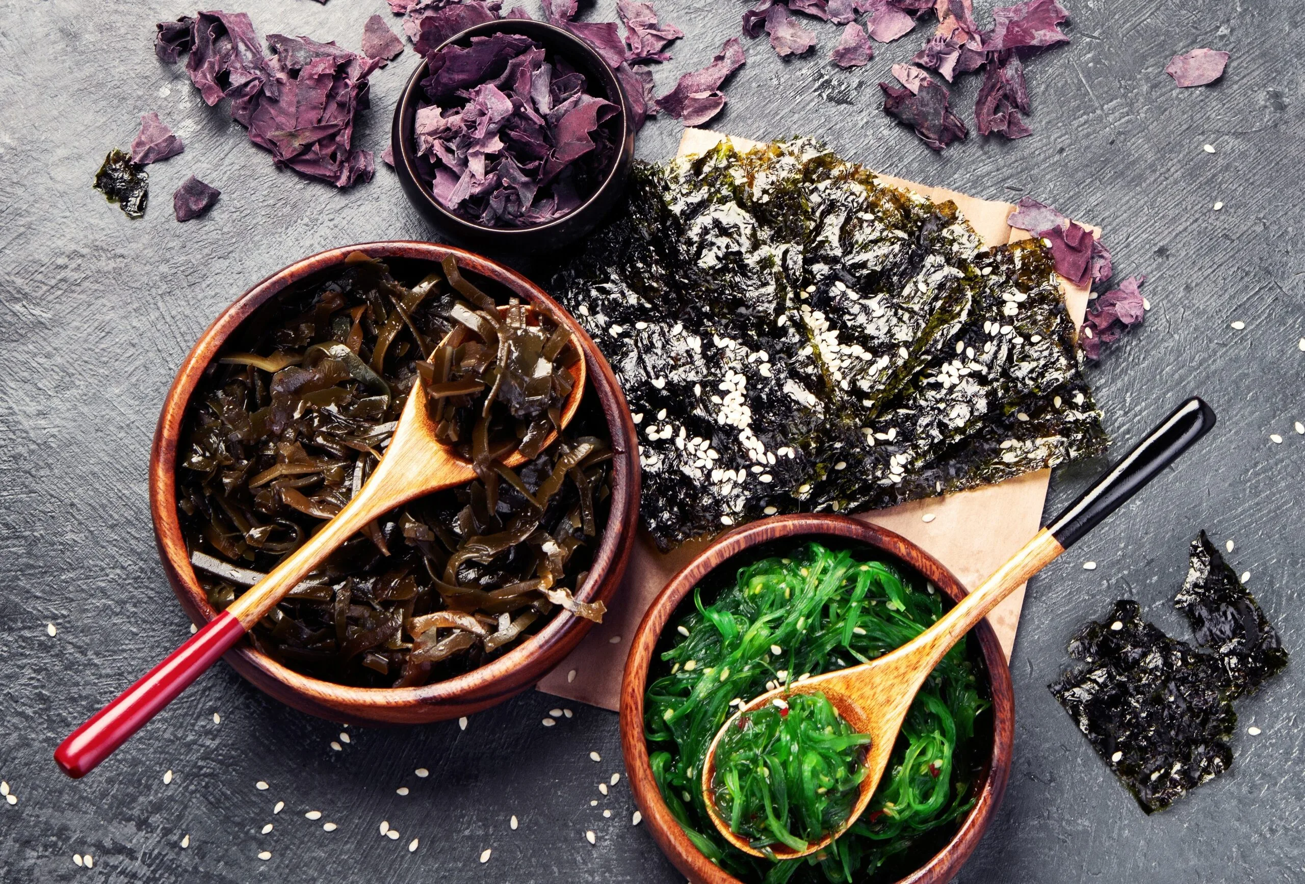 Food, Food Presentation, Seaweed