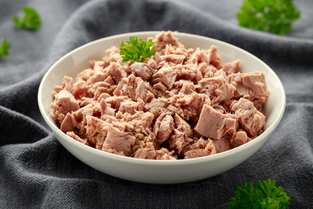 tuna in a bowl