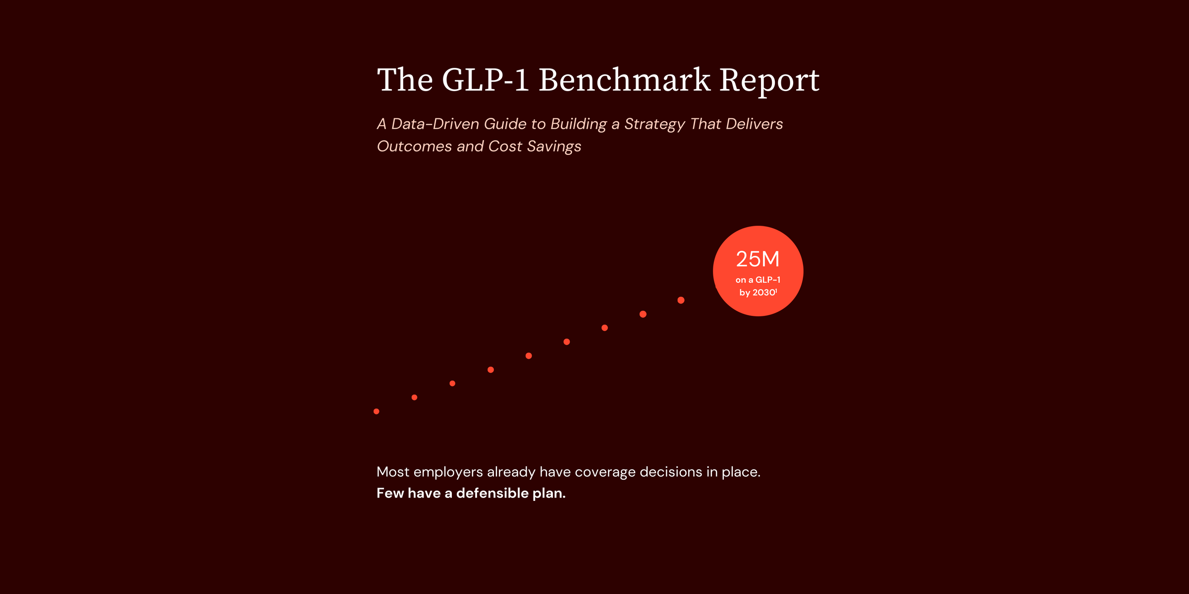 GLP-1 Benchmark Report cover image