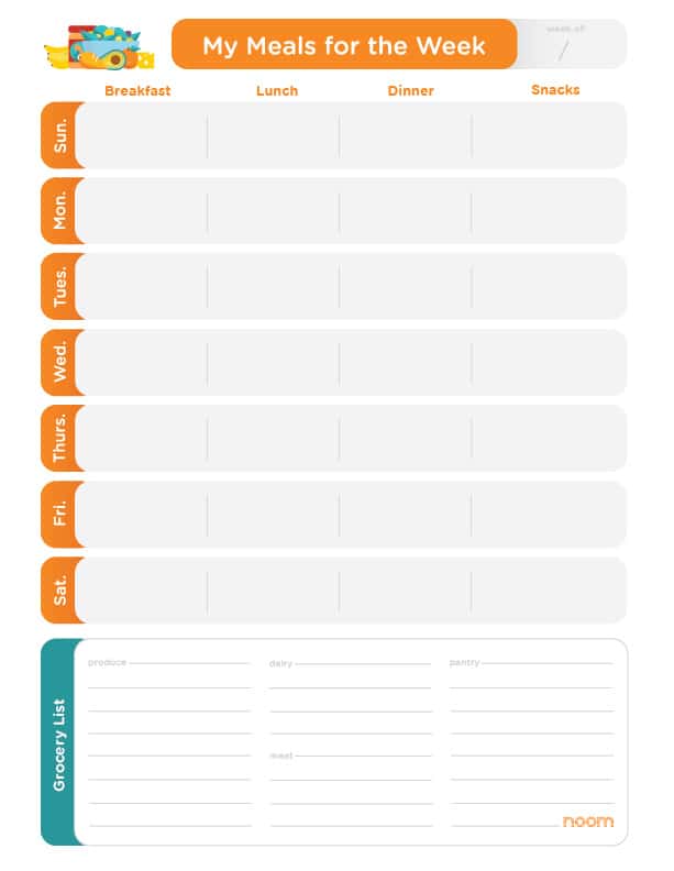 Download Meal Planner (PDF)