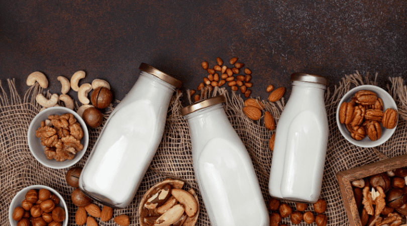 Bebidas vegetales: alternativas libres de lactosa