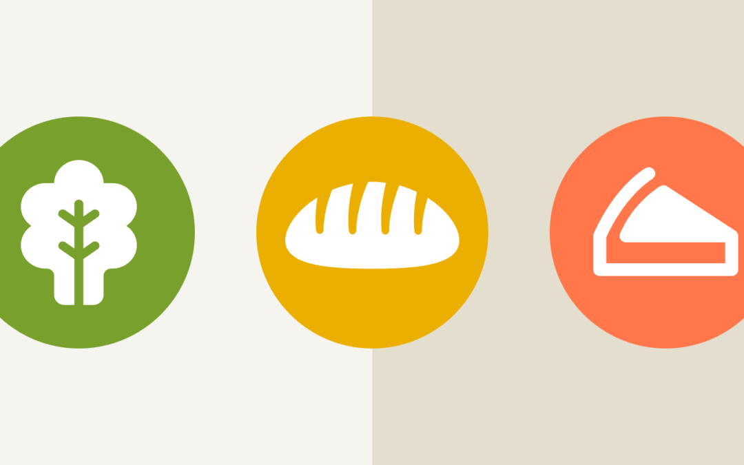 Guía de Noom para los alimentos naranjas, amarillos y verdes que sean saludables